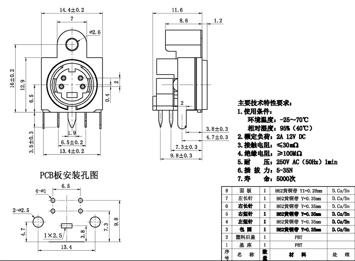 S����ϵ��:MDC-4-32D tech img